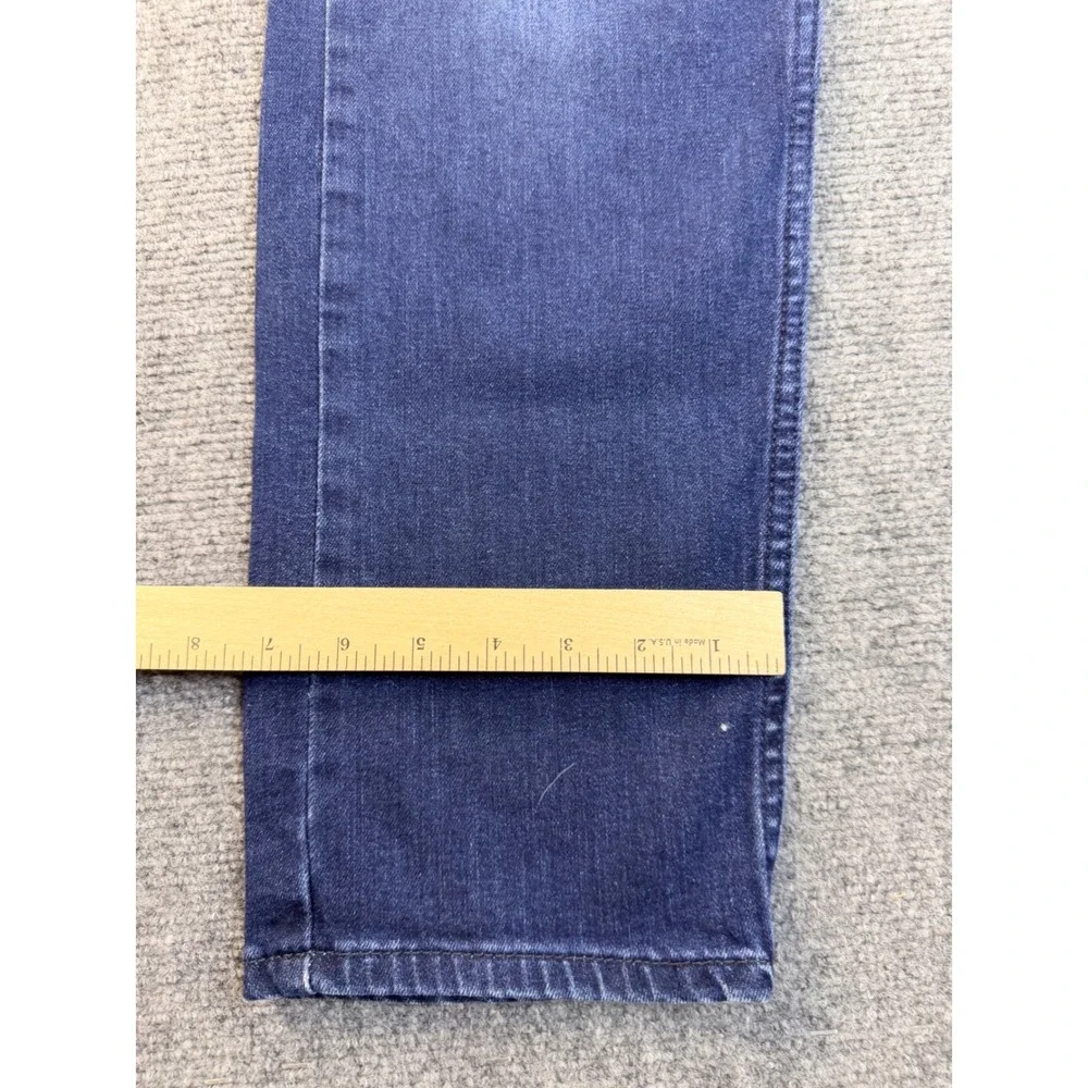 Levis 502 Regular Taper Mens 33x30 Blue Denim Performance Stretch Jeans 29507-05
